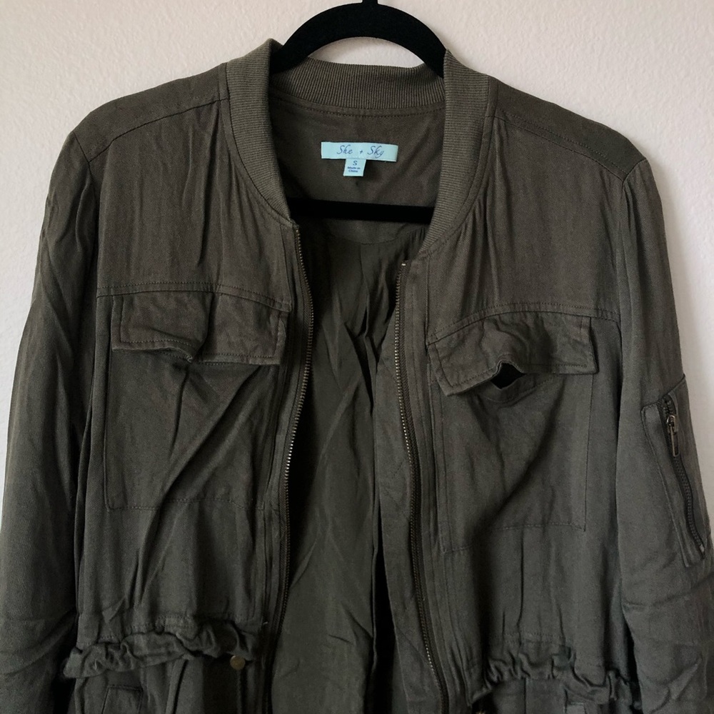 She + Sky Utility Jacket - image 3
